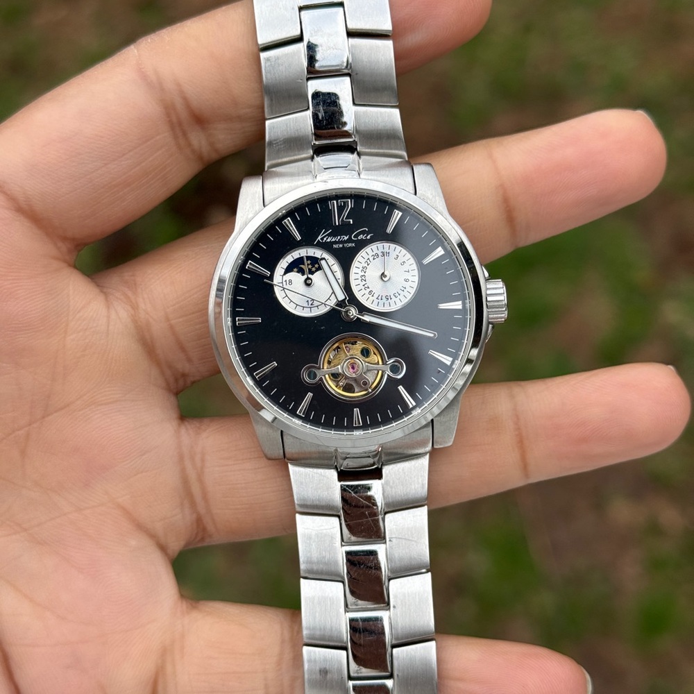 Kenneth Cole Automatic Skeleton Multifunction Sta… - image 2